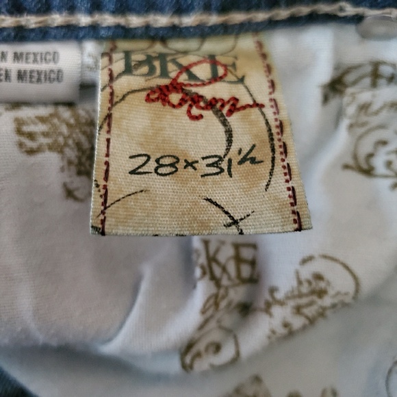 Buckle BKE Denim Harper Boot Cut Jeans Dark Wash - Picture 7 of 8